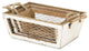Chicken Wire Wooden Crates, Set of 3
