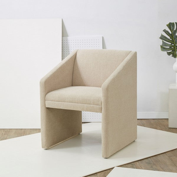 Safavieh Couture Liandra Upholstered Armchair, Beige
