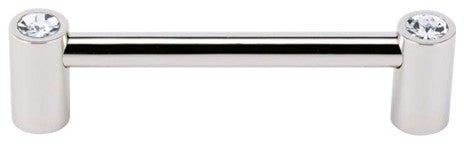 Alno Crystal Pull Modern in Polished Nickel