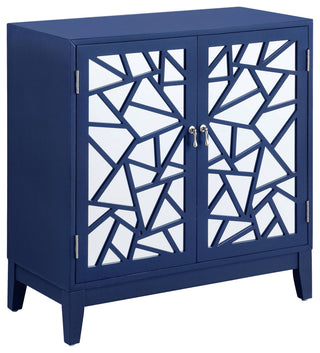 Einstein Console Table, Blue Finish