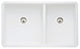 33"x18" Precis Silgranit 1.75 Kitchen Sink, White