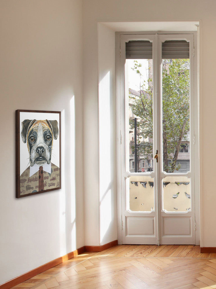 "Business Class" Framed Painting Print, 20"x30"