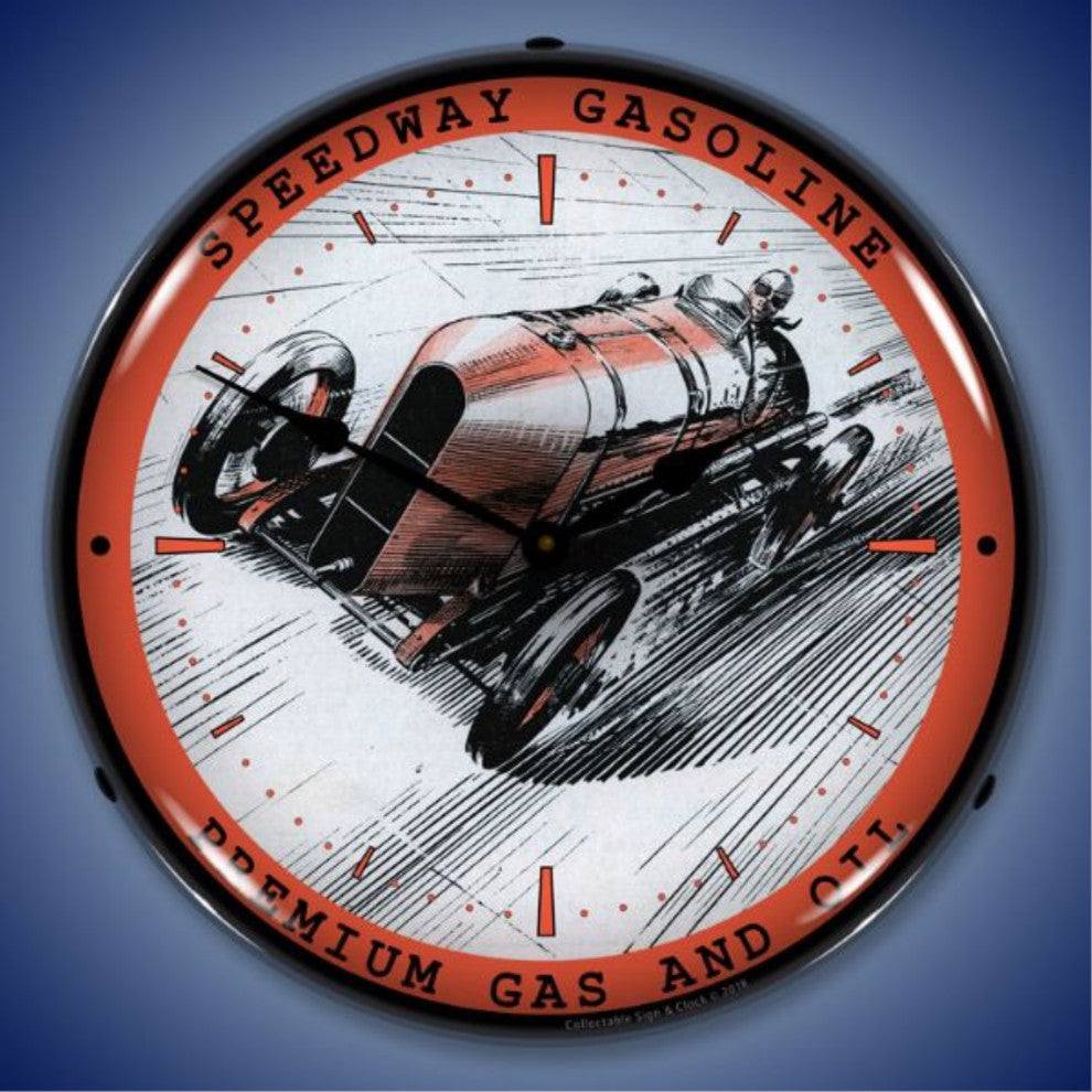 1806850 Speedway Gas Clock