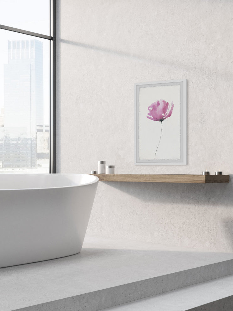 "The Simple Flower" Framed Painting Print, 24"x36"