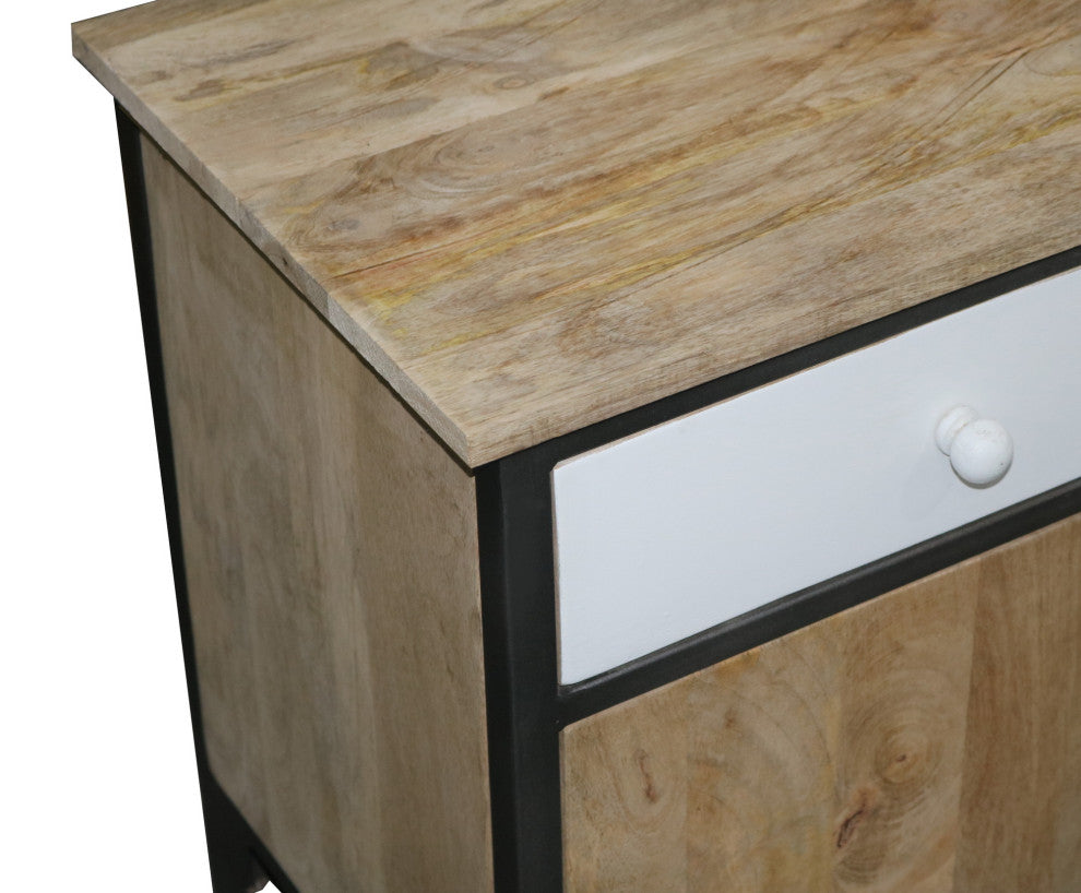 Outbound Multi Color Nightstand Accent Table