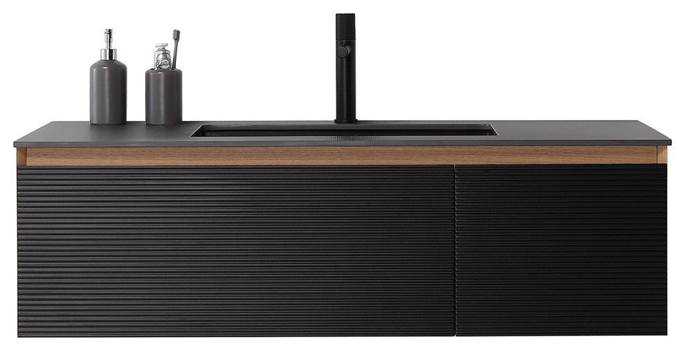 OSLO Wall Mount Modern Bathroom Vanity, 48"