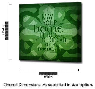 Ready2HangArt 'Home Blessing; Irish Proverb' Canvas Art