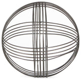 Silver Metal Orb 8.25" Dia