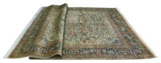 Pak-Persian Darcia Gray/Green Rug, 9'0x12'4