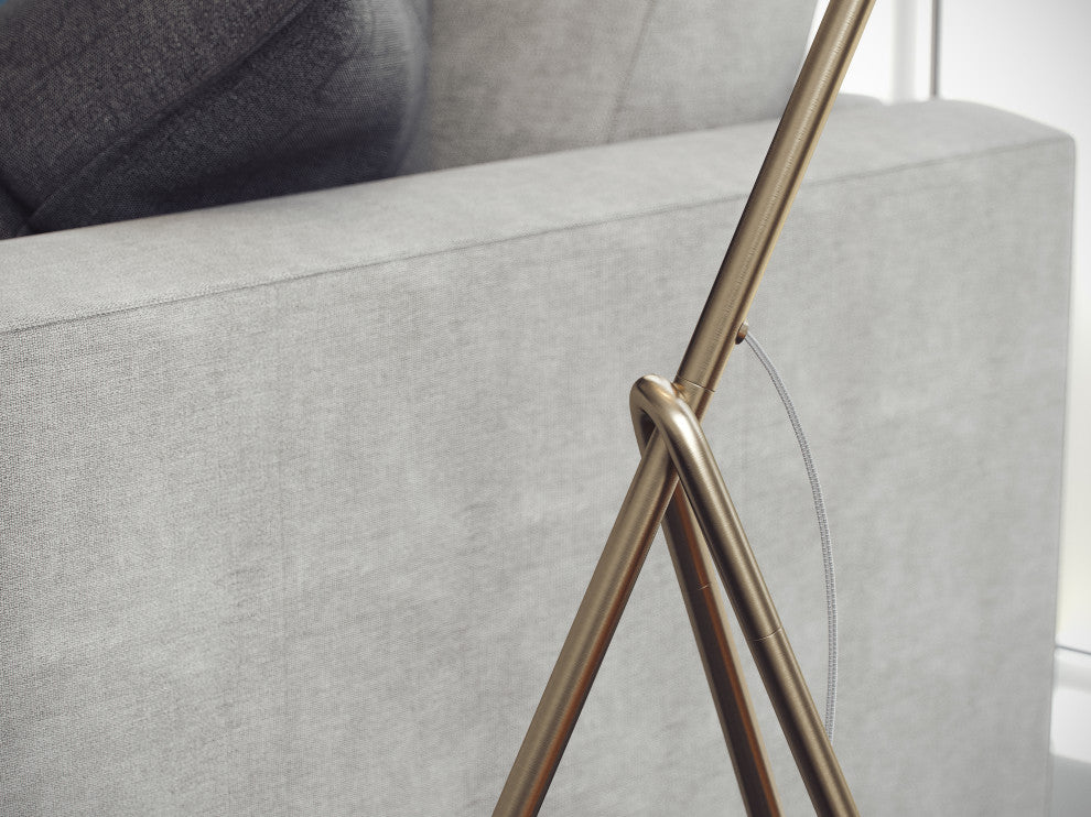 Kenroy 35341AB 1-Light Floor Lamp, Kaler