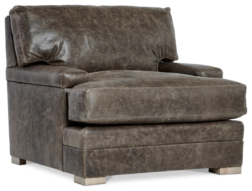 Bernhardt Burnham Leather Chair