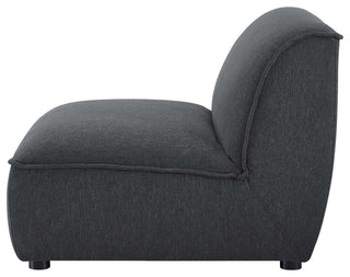 Sofa, Fabric, Dark Gray, Modern, Living Lounge Room Hotel Lobby Hospitality