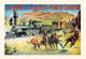 Buffalo Bill: the Great Train Hold Up - Fine Art Giclee Print 24" x 36"