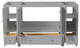 Oxford Traditional Bathroom Cabinet, Gray, 60"