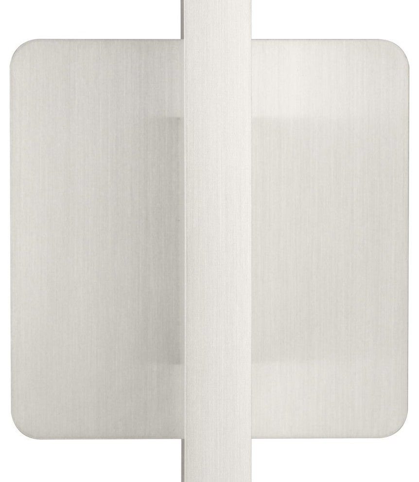 Phase 5 Collection 24" Modern 3CCT Integrated LED Linear Vanity Light, Brushed Nickel