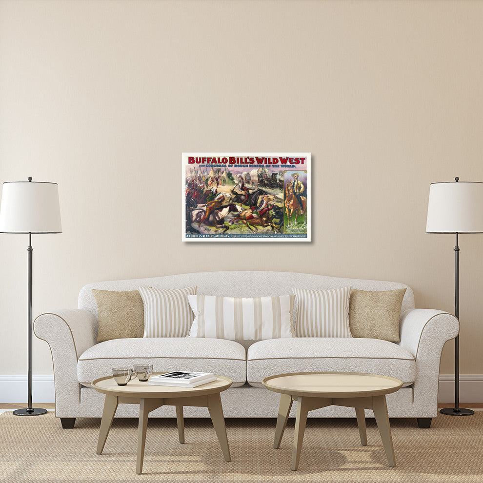 Buffalo Bill's Wild West And Congress Of Rough Riders Of The World, 1, 40x28