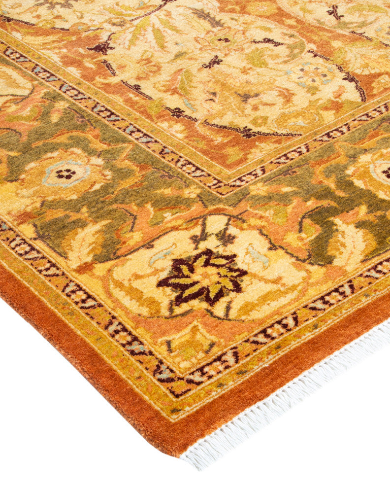 Mogul, One-of-a-Kind Hand-Knotted Area Rug Brown, 6' 1" x 8' 10"