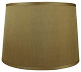 French Drum Lamp Shade, 14x16x11", Gold