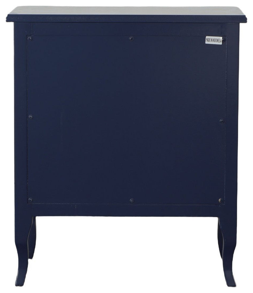 Frisco 26" 4-Drawer Storage Chest, Mahogany