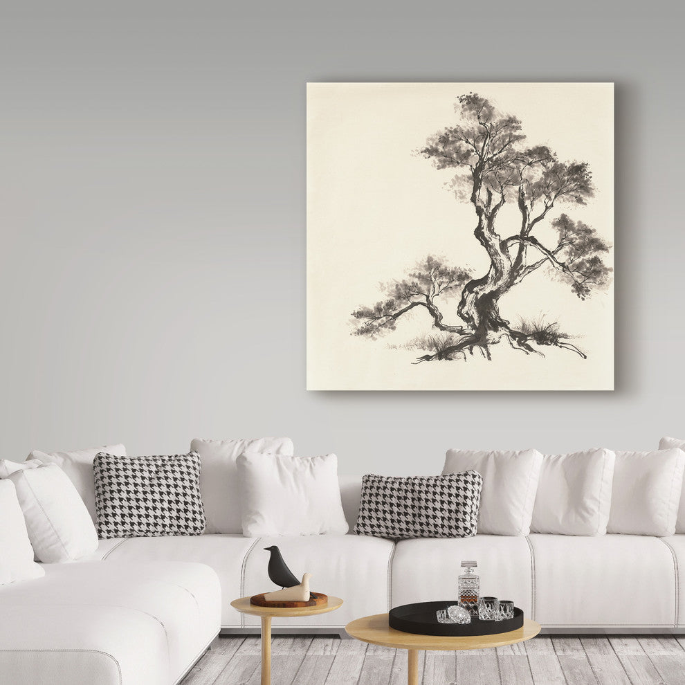 Chris Paschke ''Sumi Tree I'' Canvas Art, 24"x24"