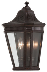 2-Light Wall Lantern, Grecian Bronze