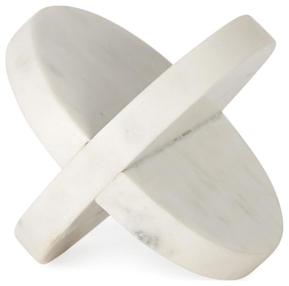 Sophia 6.0"Lx6.0"Wx6.0"H Small Marble Ornament