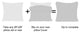 Heavy Faux Fur Throw Pillow Covers 2pcs Set, Antique White, 26''x26''
