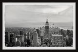 "NYC High-Rise" Framed Painting Print, 18x12
