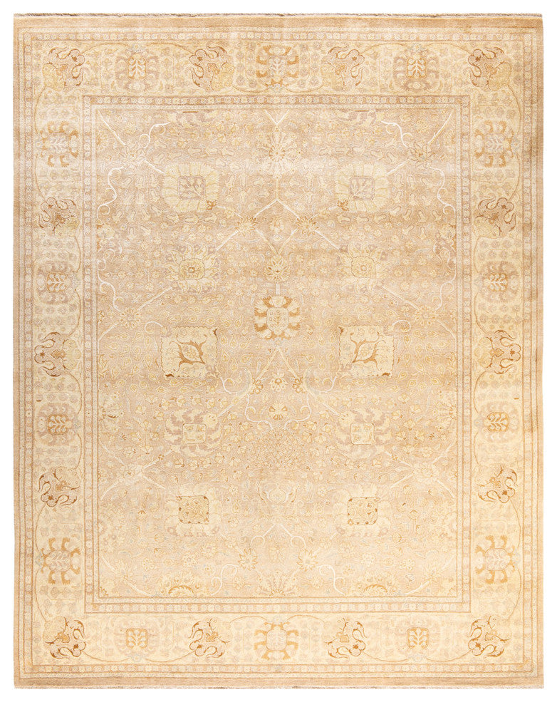 Mogul, One-of-a-Kind Hand-Knotted Area Rug Beige, 8'2"x10'2"