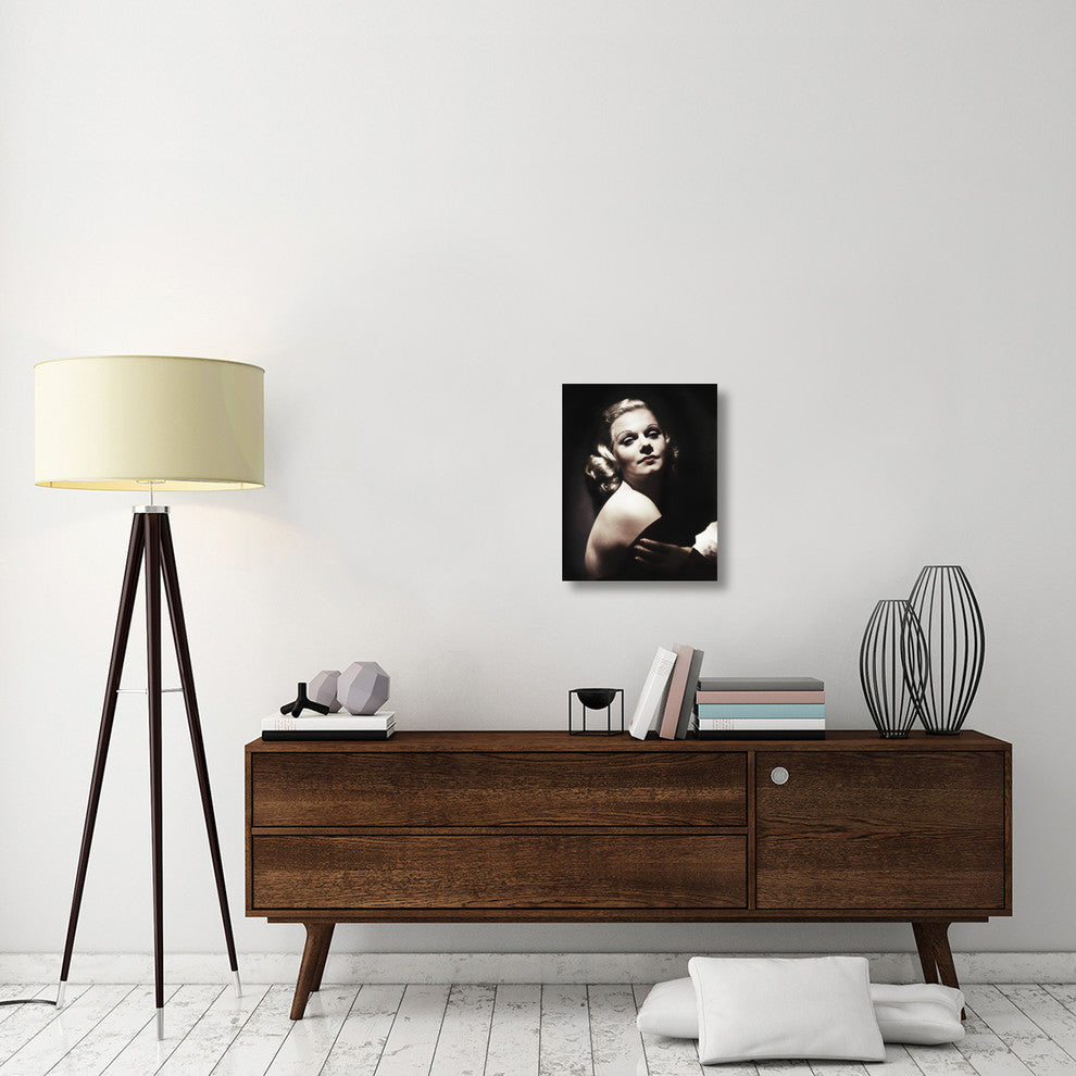 "Jean Harlow" Stretched Canvas Giclee by Hollywood Photo Archive, 17"x22"