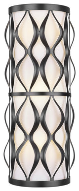 Harden 3-Light Wall Sconce, Matte Black