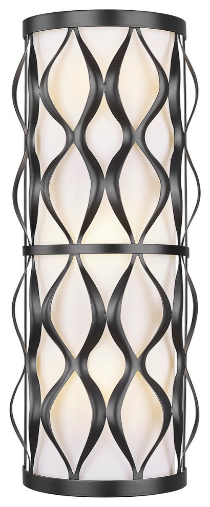 Harden 3-Light Wall Sconce, Matte Black