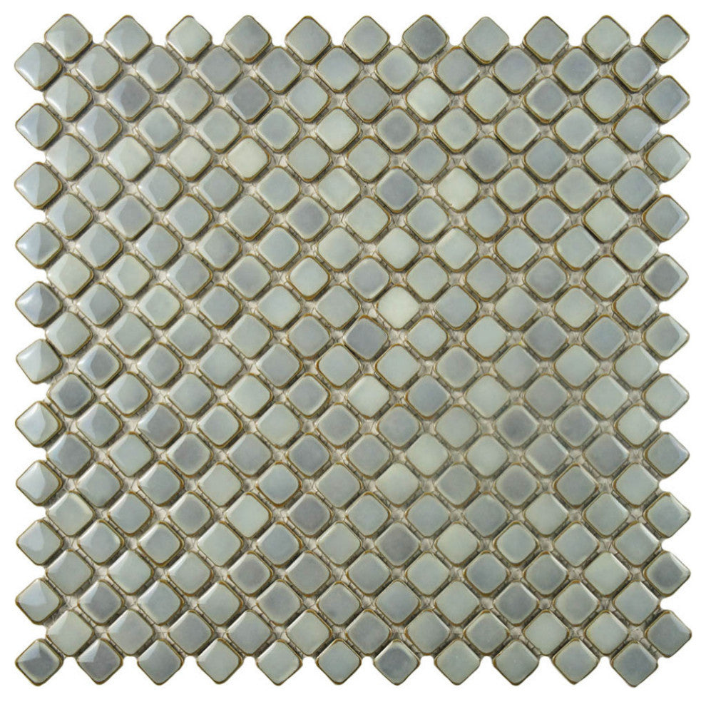 Hudson Diamond Grey Eye Porcelain Floor and Wall Tile
