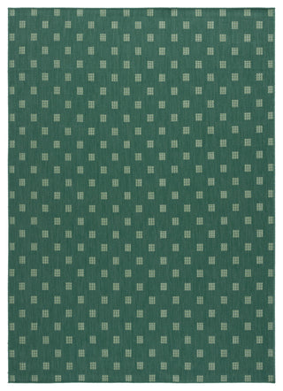 Safavieh Terrace Collection TER806 Rug, Dark Green/Light Green, 5'3"x7'6"