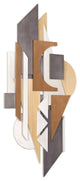 "Moonlit Mist" Hand Made Wood Abstracts Wall Art, Ap-106b-4824-07