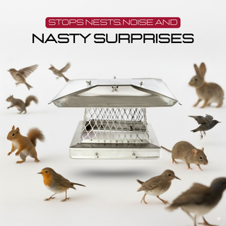 Stainless Steel Chimney Cap, 18"x18"