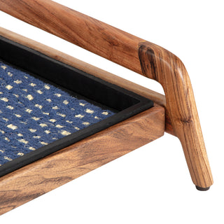 Single-Tier Natural Stand With 2-Pair Rubber Boot Tray K.C. Whistle