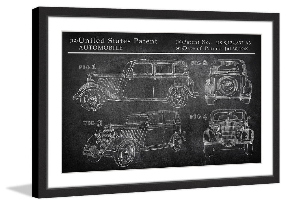 "1929 Durant" Framed Painting Print, 30"x20"