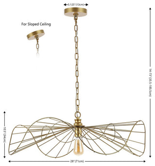 Safavieh Mikola 28" Pendant