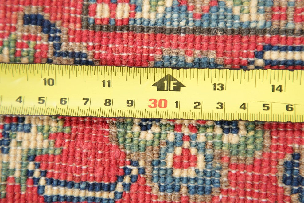Hand-Knotted Oriental Kazak Traditional Pakistani Area Rug, Beige, 5'0"X3'0"