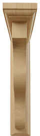 2 1/4"W x 9"D x 11"H Hamilton Traditional Bracket, Cherry
