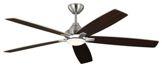 Generation Lighting Lowden 60" Ceiling Fan Brushed Steel