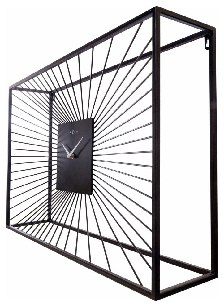 Vasco Wall Clock, Rectangular