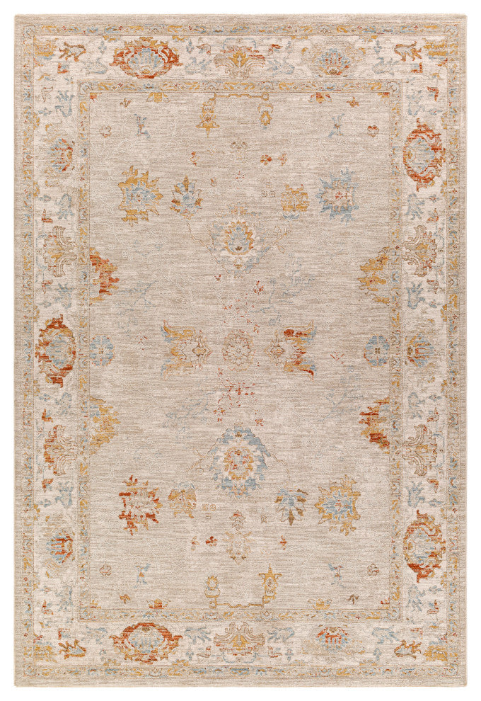Avant Garde AVT-2310 Traditional Rust/Gray 5'x7'5" Area Rug
