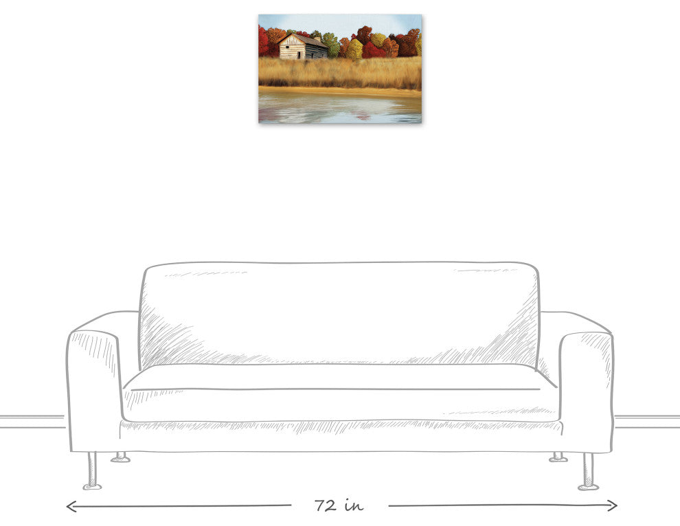Cabin Fever 24x16 Canvas Wall Art