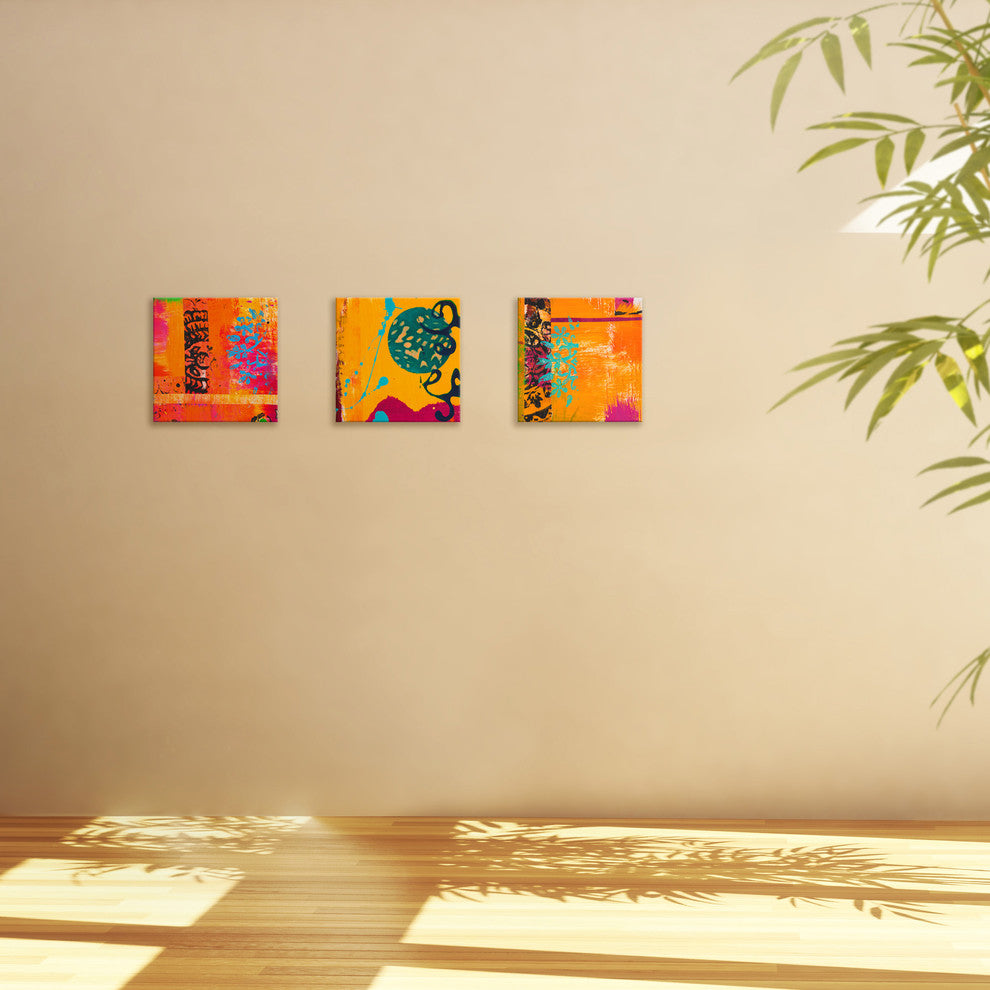 3-Piece Laguna Sunrise Triptych Wall Art