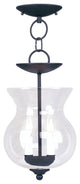 Livex Heritage 2 Light 8" Lantern, Black