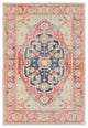Jaipur Living Kadi Medallion Red/ Blue Area Rug 6'X9'