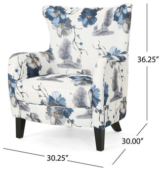 GDF Studio Oliver Contemporary Fabric Upholstered Club Chair