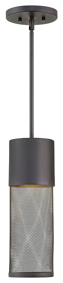 Hinkley Aria Medium Hanging Lantern, Black